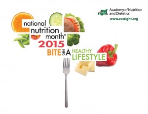 March is National Nutrition Month - 