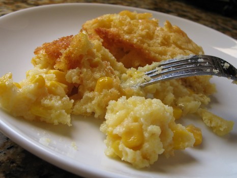 Sweet corn pudding recipe