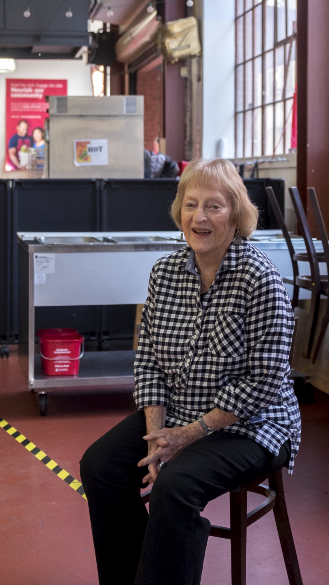 Barbara Strong has volunteered with Project Open Hand for nearly 25 years