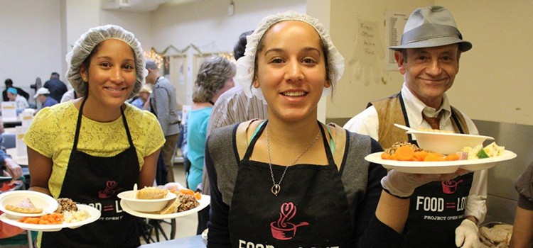 Holiday Volunteers with Project Open Hand