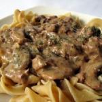 Chef Richard’s Beef Stroganoff Recipe