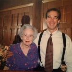 Mark Ryle and his grandmother Ellen Mark Ryle and his grandmother Ellen