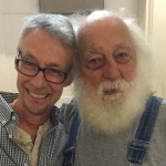 Patrick (left) and Ricardo at the Castro Senior Center