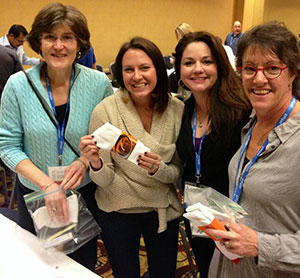 Volunteers in San Francisco at a Toiletries Drive